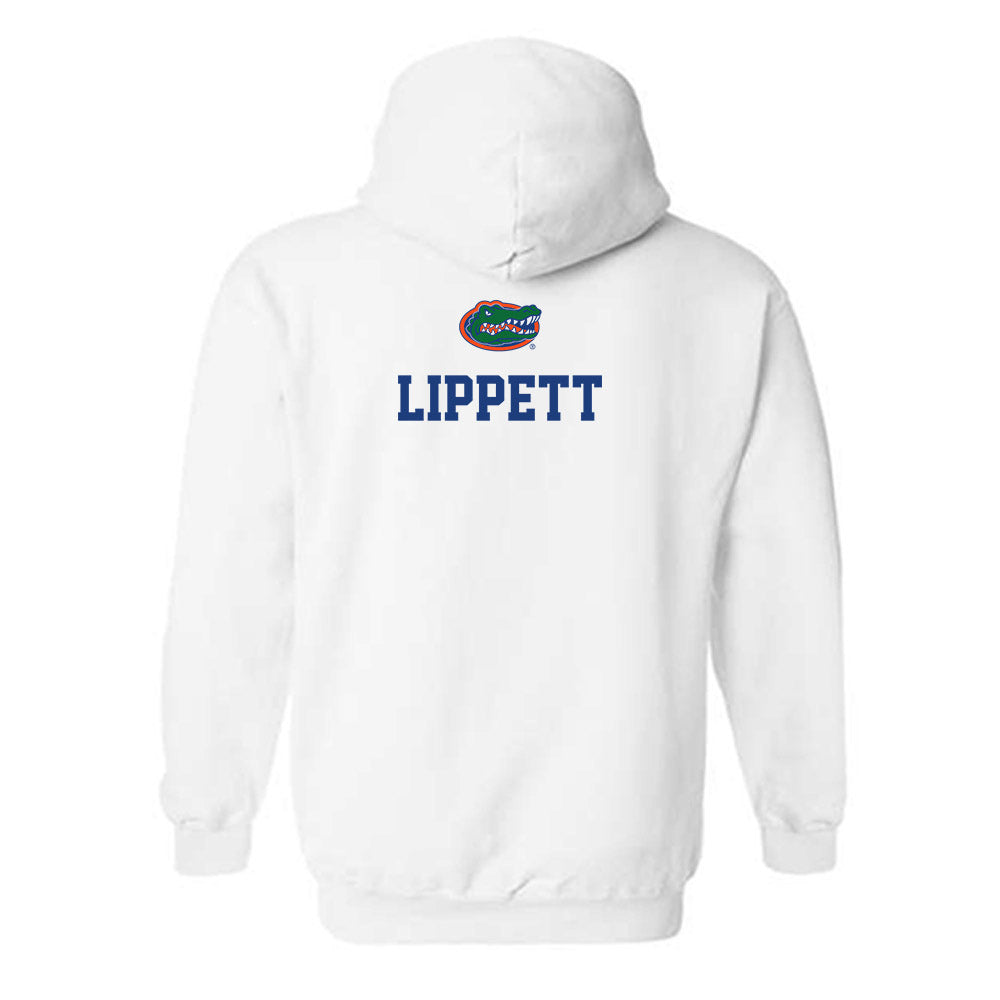 Florida - NCAA Men's Track & Field : Jaden Lippett - Classic Shersey Hooded Sweatshirt-1