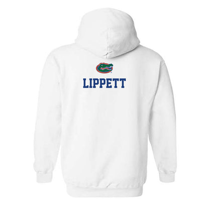 Florida - NCAA Men's Track & Field : Jaden Lippett - Classic Shersey Hooded Sweatshirt-1