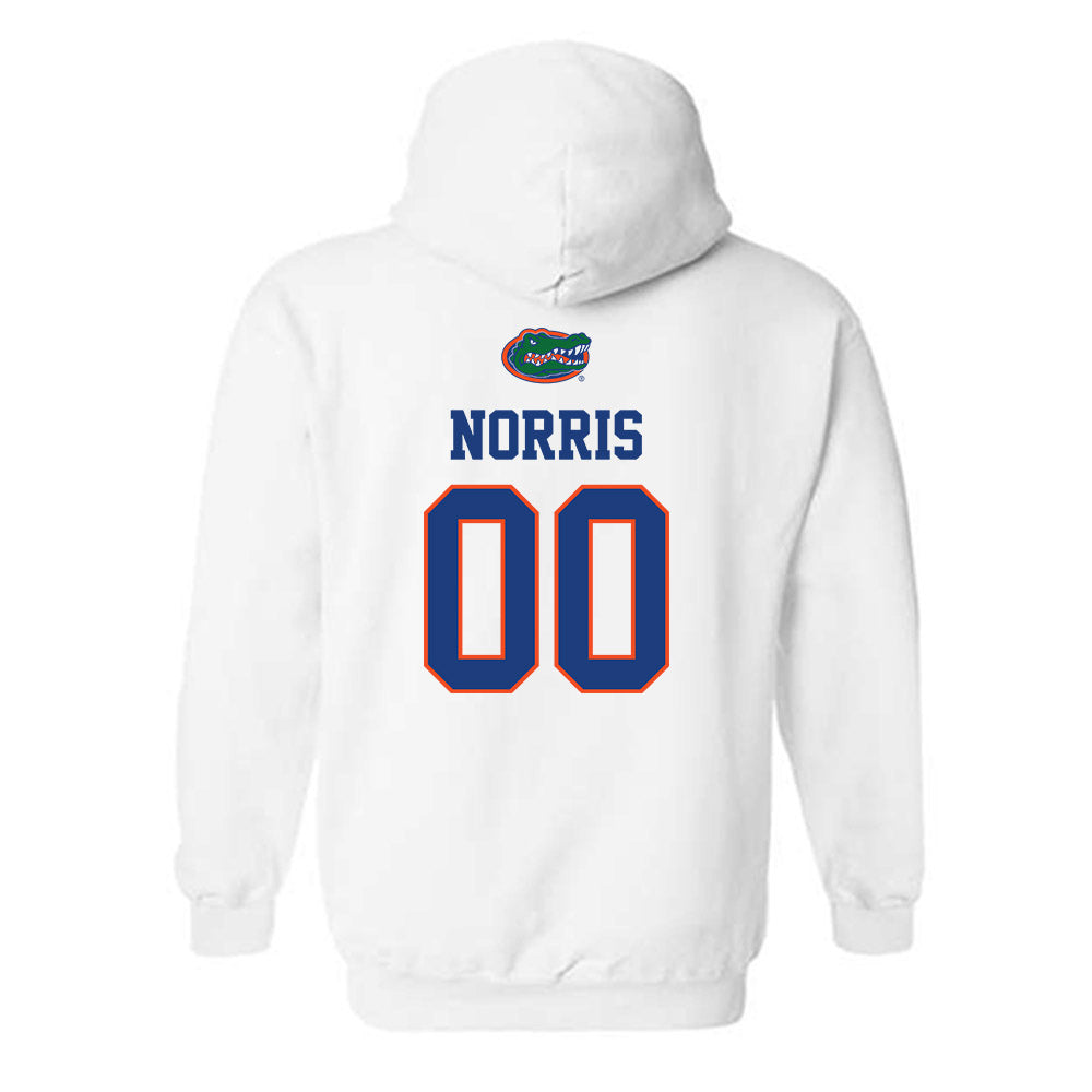 Florida - NCAA Women's Soccer : Nylah Norris - Classic Shersey Hooded Sweatshirt-1