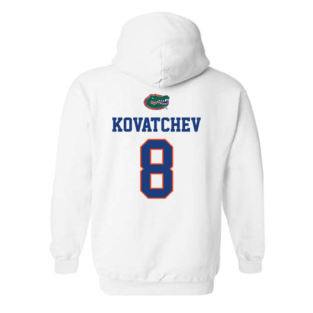Florida - NCAA Men's Basketball : Alex Kovatchev - Classic Shersey Hooded Sweatshirt-1