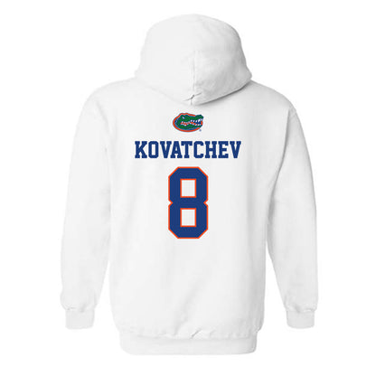 Florida - NCAA Men's Basketball : Alex Kovatchev - Classic Shersey Hooded Sweatshirt-1