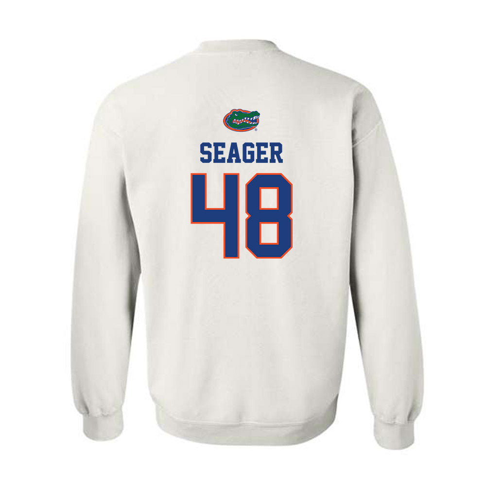 Florida - NCAA Football : Erich Seager - Classic Shersey Crewneck Sweatshirt-1