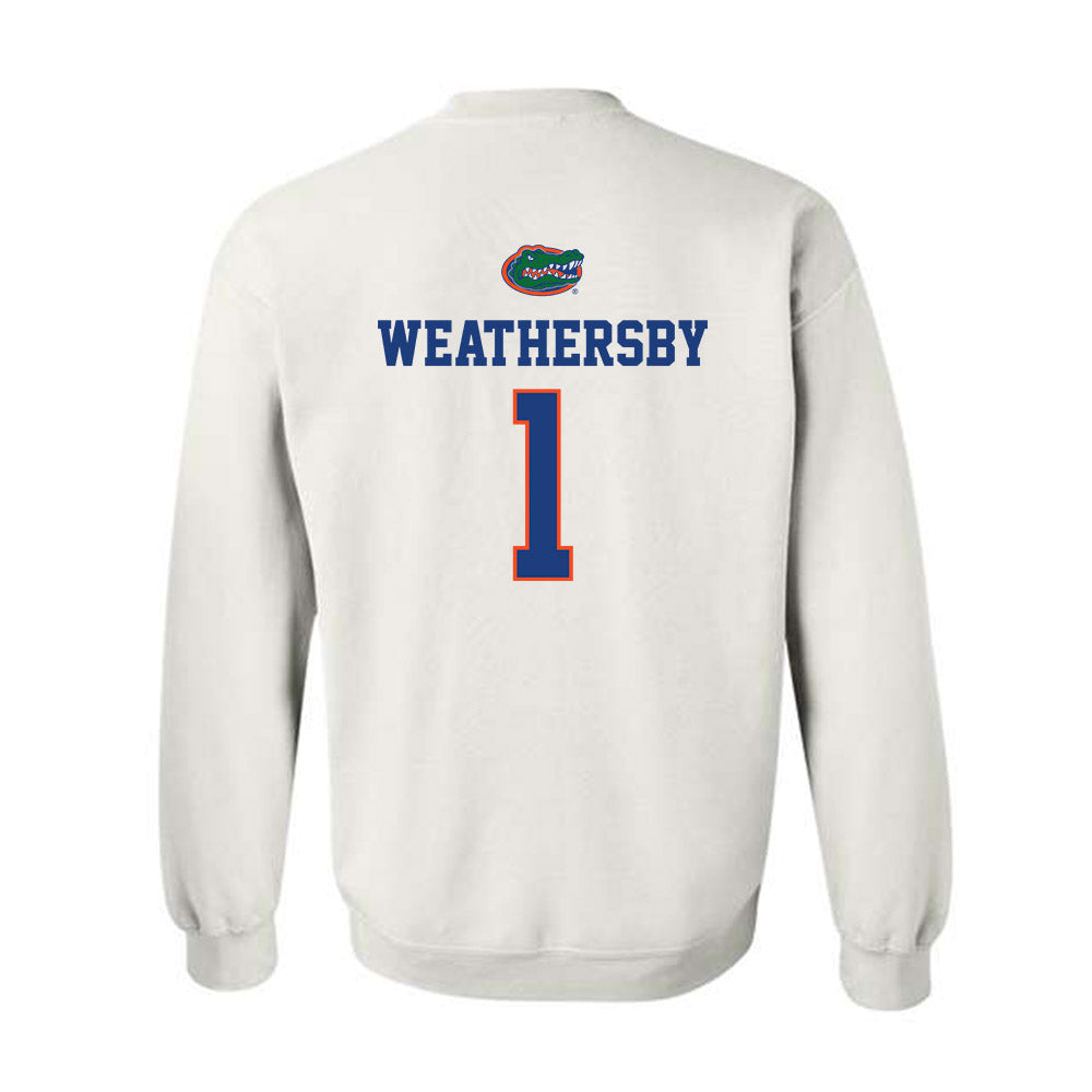 Florida - NCAA Women's Basketball : Jade Weathersby - Classic Shersey Crewneck Sweatshirt-1