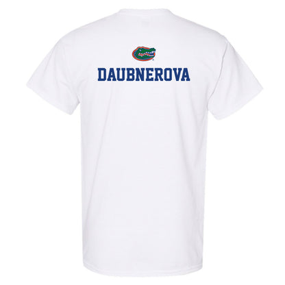 Florida - NCAA Women's Tennis : Nikola Daubnerova - Classic Shersey T-Shirt-1