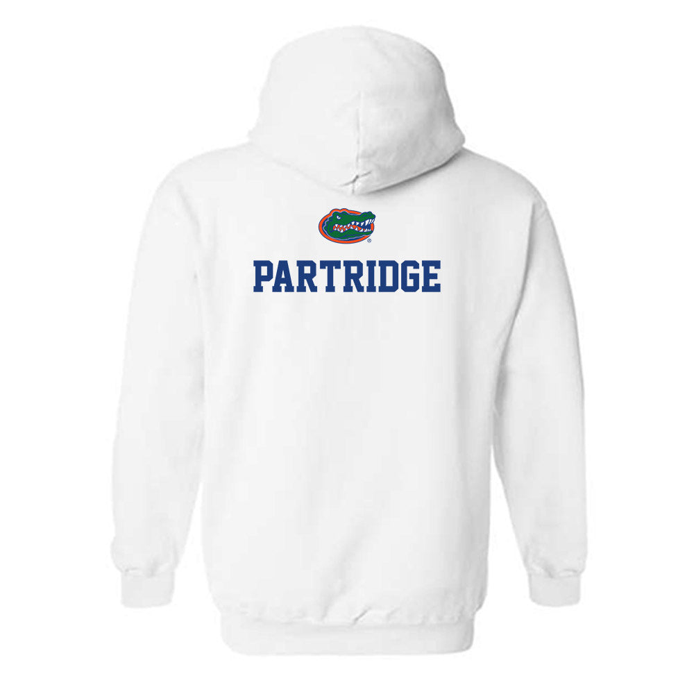 Florida - NCAA Baseball : Nic Partridge - Classic Shersey Hooded Sweatshirt-1