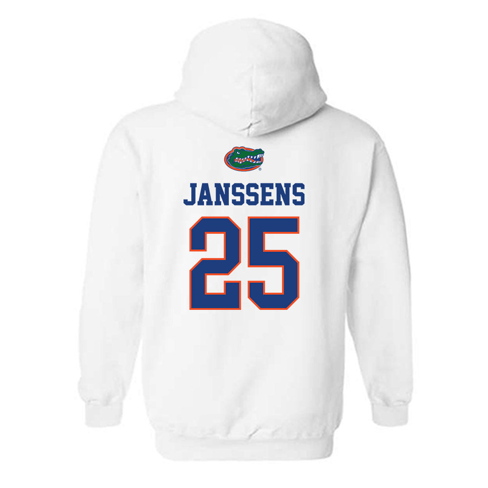 Florida - NCAA Baseball : niko janssens - Classic Shersey Hooded Sweatshirt-1