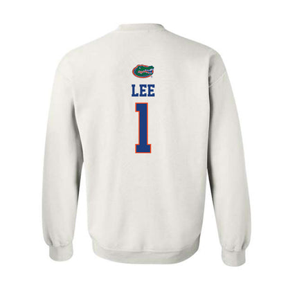 Florida - NCAA Men's Basketball : Xaivian Lee - Classic Shersey Crewneck Sweatshirt-1