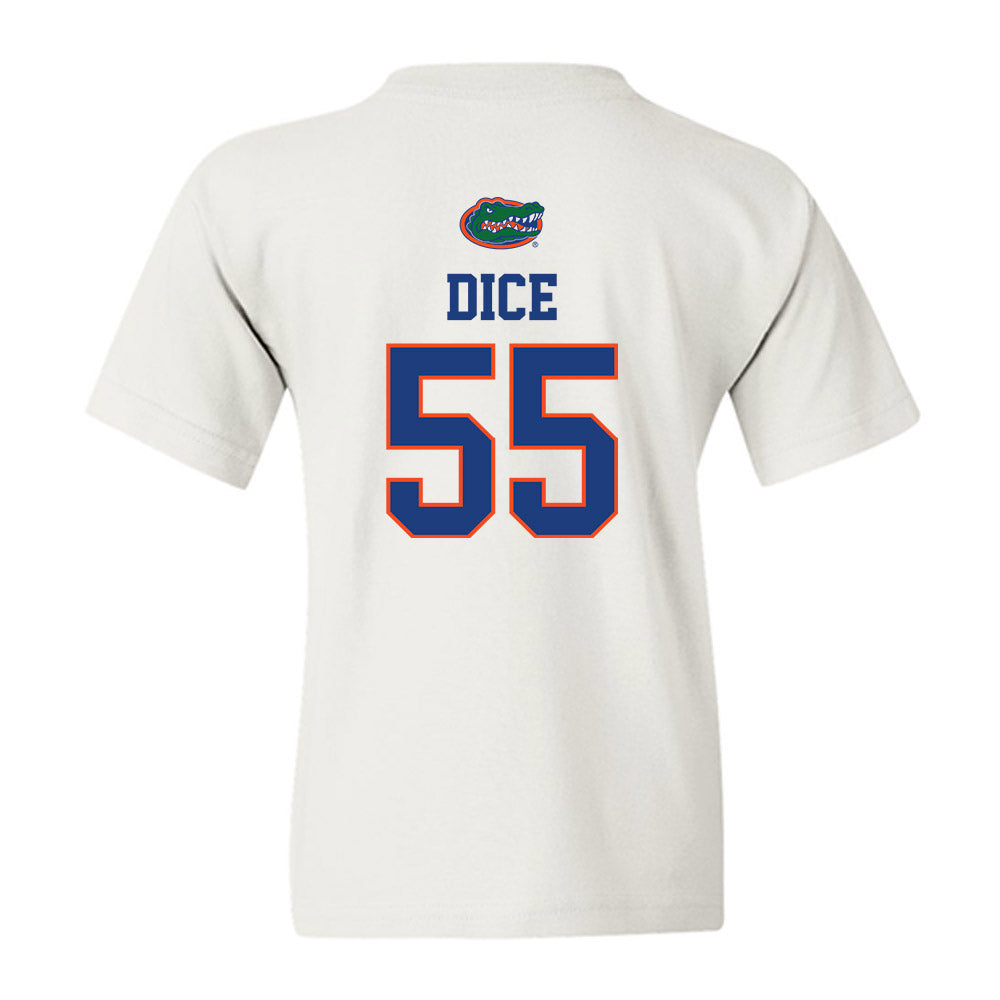 Florida - NCAA Football : Tavaris Dice - Classic Shersey Youth T-Shirt-1