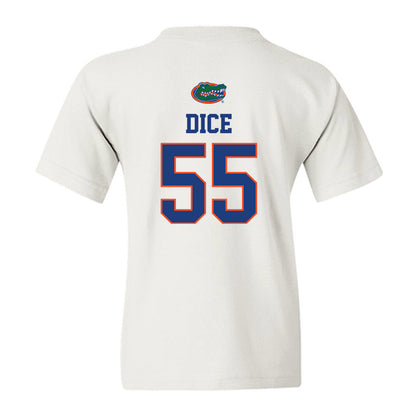 Florida - NCAA Football : Tavaris Dice - Classic Shersey Youth T-Shirt-1