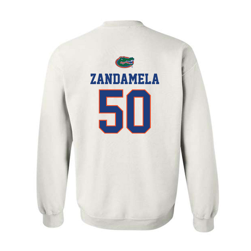 Florida - NCAA Football : Jason Zandamela - Classic Shersey Crewneck Sweatshirt-1