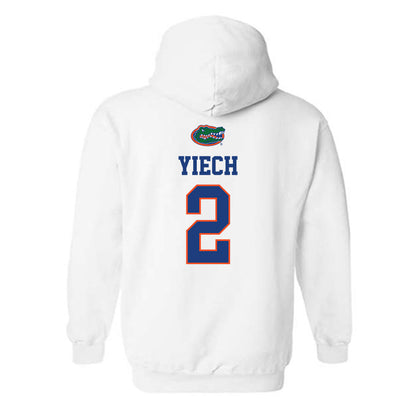Florida - NCAA Women's Basketball : Nyadieng Yiech - Classic Shersey Hooded Sweatshirt-1