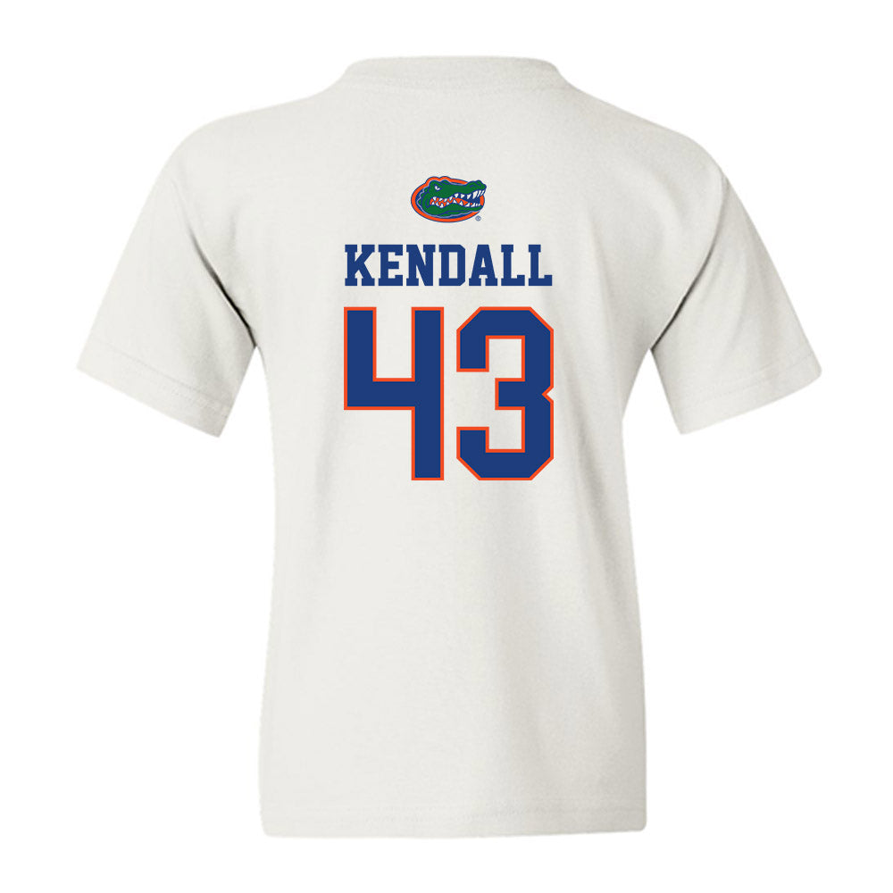 Florida - NCAA Baseball : Jacob Kendall - Classic Shersey Youth T-Shirt-1