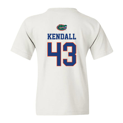 Florida - NCAA Baseball : Jacob Kendall - Classic Shersey Youth T-Shirt-1