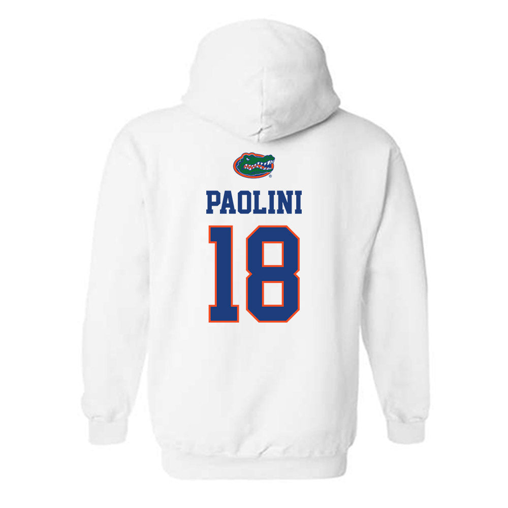 Florida - NCAA Women's Soccer : Ava Paolini - Classic Shersey Hooded Sweatshirt-1