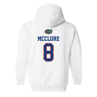 Florida - NCAA Women's Soccer : Charlotte McClure - Classic Shersey Hooded Sweatshirt-1