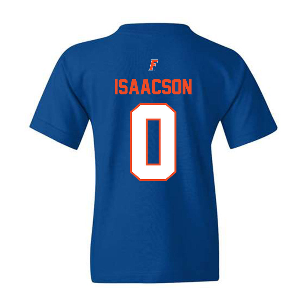 Florida - NCAA Women's Lacrosse : Cate Isaacson - Youth T-Shirt Fashion Shersey