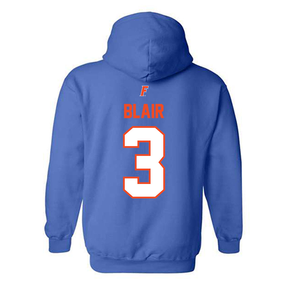 Florida - NCAA Women's Lacrosse : Autumn Blair - Fashion Shersey Hooded Sweatshirt-1