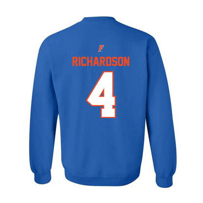 Florida - NCAA Women's Lacrosse : Kennedy Richardson - Fashion Shersey Crewneck Sweatshirt-1