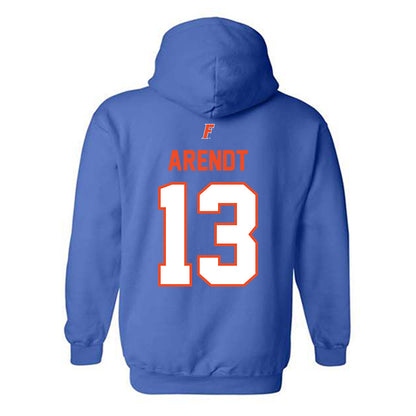Florida - NCAA Women's Lacrosse : Maureen Arendt - Fashion Shersey Hooded Sweatshirt