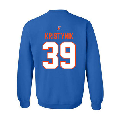 Florida - NCAA Women's Lacrosse : Ava Kristynik - Fashion Shersey Crewneck Sweatshirt-1