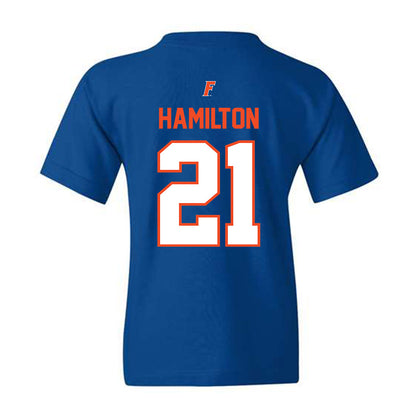 Florida - NCAA Women's Lacrosse : Clark Hamilton - Fashion Shersey Youth T-Shirt