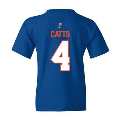 Florida - NCAA Women's Lacrosse : Brie Catts - Youth T-Shirt Fashion Shersey