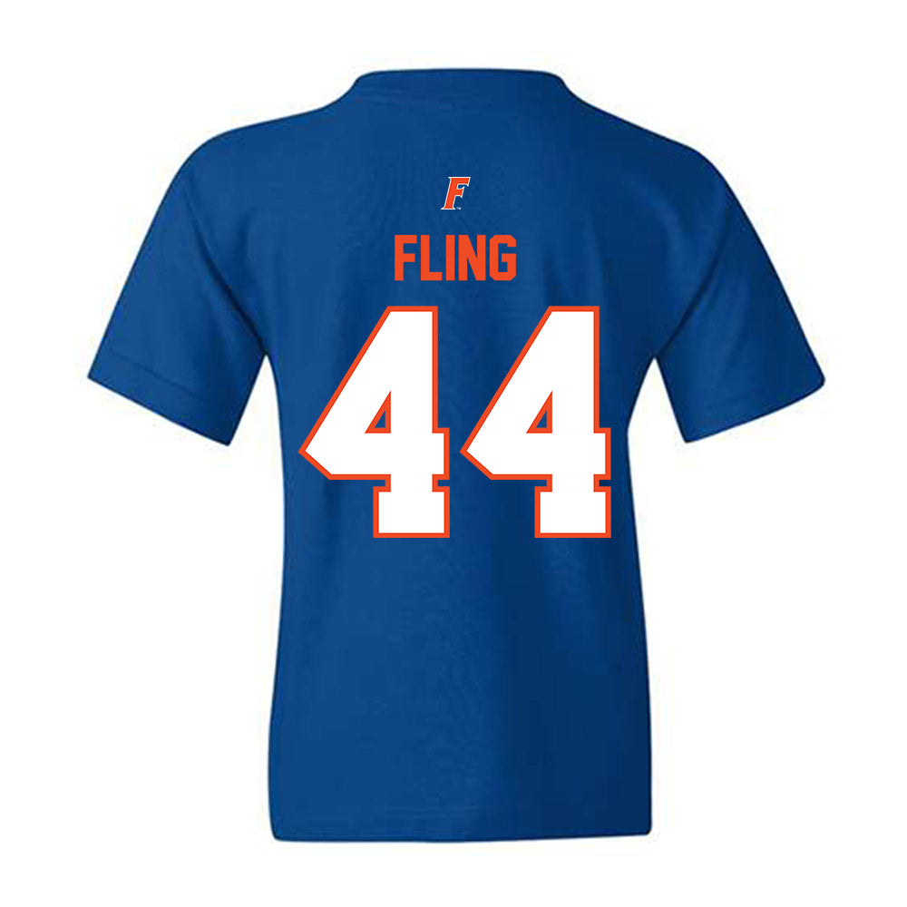 Florida - NCAA Women's Lacrosse : Allison Fling - Fashion Shersey Youth T-Shirt-1