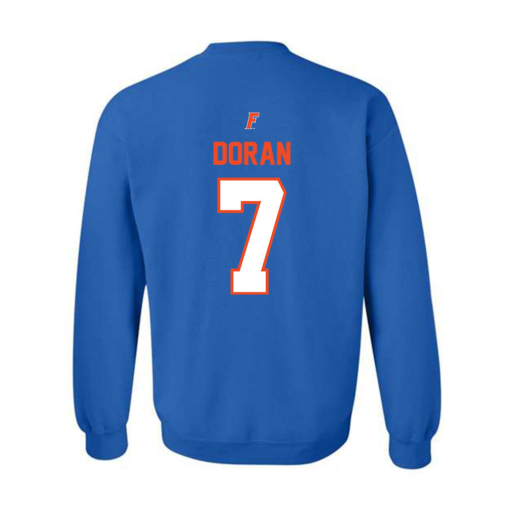 Florida - NCAA Women's Lacrosse : Molly Doran - Fashion Shersey Crewneck Sweatshirt-1