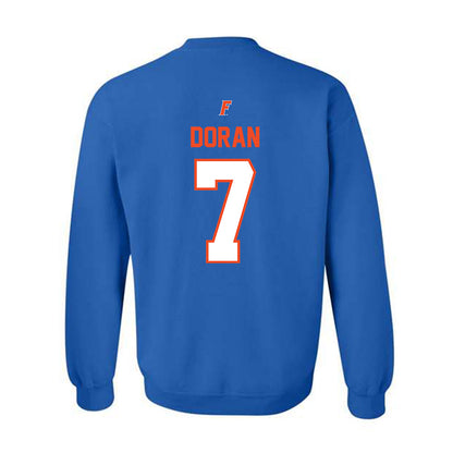 Florida - NCAA Women's Lacrosse : Molly Doran - Fashion Shersey Crewneck Sweatshirt-1