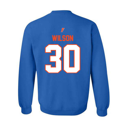 Florida - NCAA Women's Lacrosse : Carly Wilson - Fashion Shersey Crewneck Sweatshirt-1