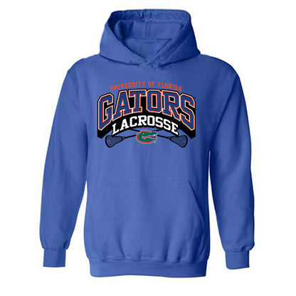 Florida - NCAA Women's Lacrosse : Carly Wilson - Fashion Shersey Hooded Sweatshirt-0