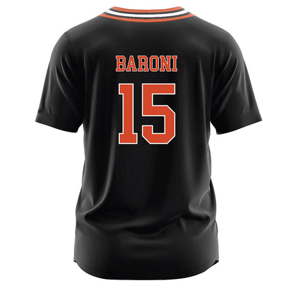 Campbell - NCAA Softball : Cassiti Baroni - Black Jersey-1