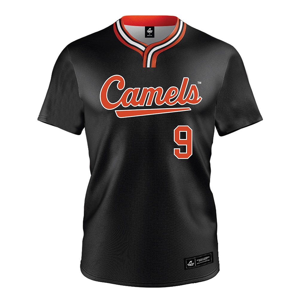 Campbell - NCAA Softball : Alyssa Armijo - Black Jersey-0