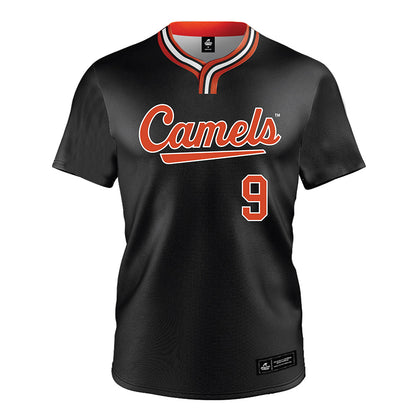 Campbell - NCAA Softball : Alyssa Armijo - Black Jersey-0