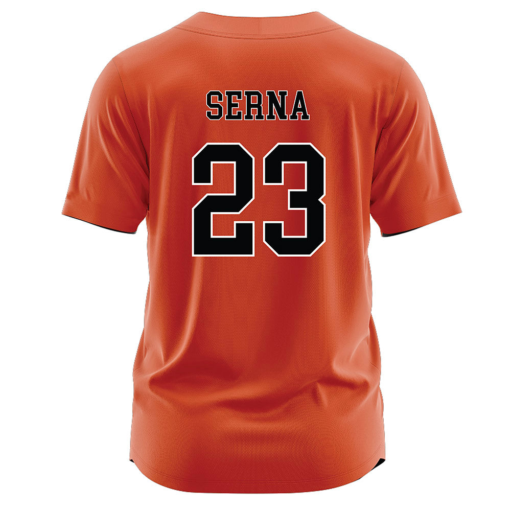 Campbell - NCAA Softball : Katherine Serna - Orange Jersey