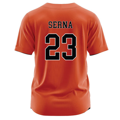 Campbell - NCAA Softball : Katherine Serna - Orange Jersey