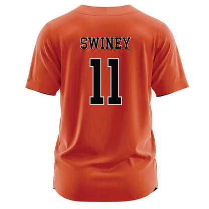 Campbell - NCAA Softball : Allyiah Swiney - Orange Jersey