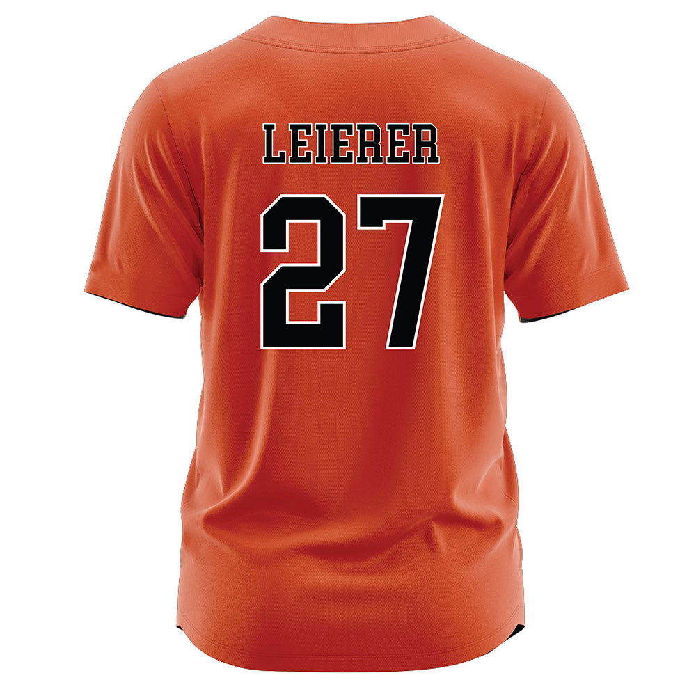 Campbell - NCAA Softball : Hannah Leierer - Orange Jersey-1