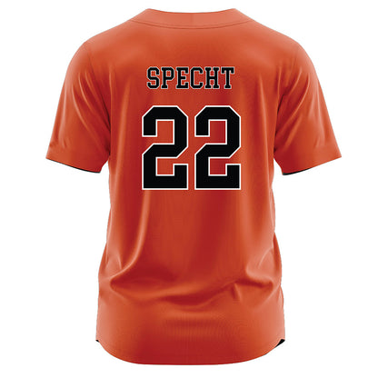 Campbell - NCAA Softball : Kylie Specht - Orange Jersey-1