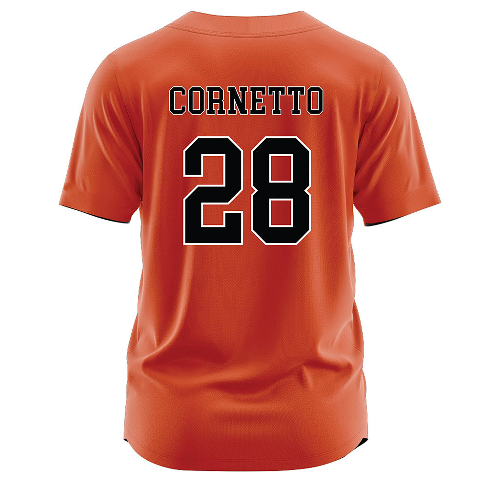 Campbell - NCAA Softball : Hannah Cornetto - Orange Jersey-1