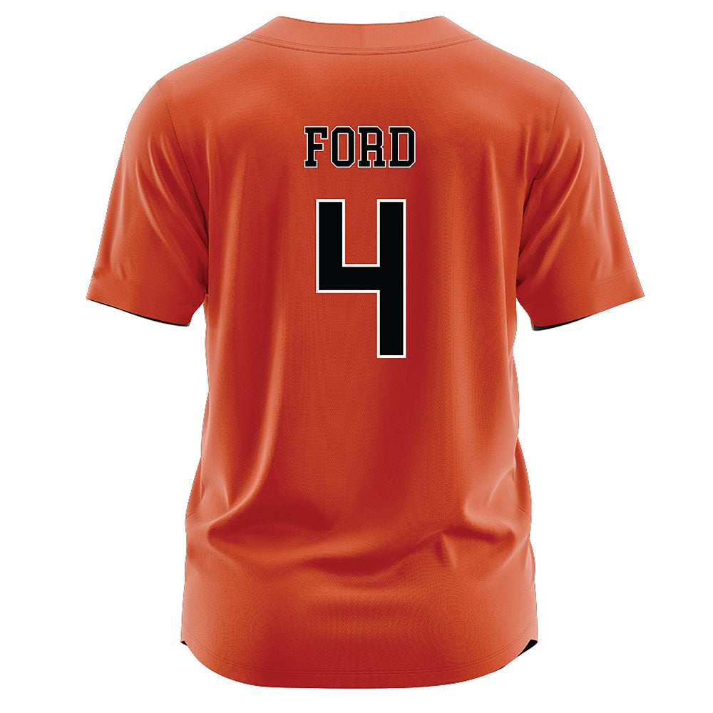 Campbell - NCAA Softball : Madison Ford - Orange Jersey-1