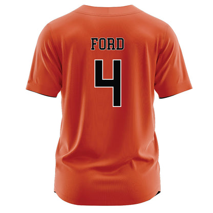 Campbell - NCAA Softball : Madison Ford - Orange Jersey-1