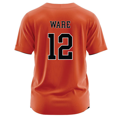 Campbell - NCAA Softball : Claudia Ware - Orange Jersey