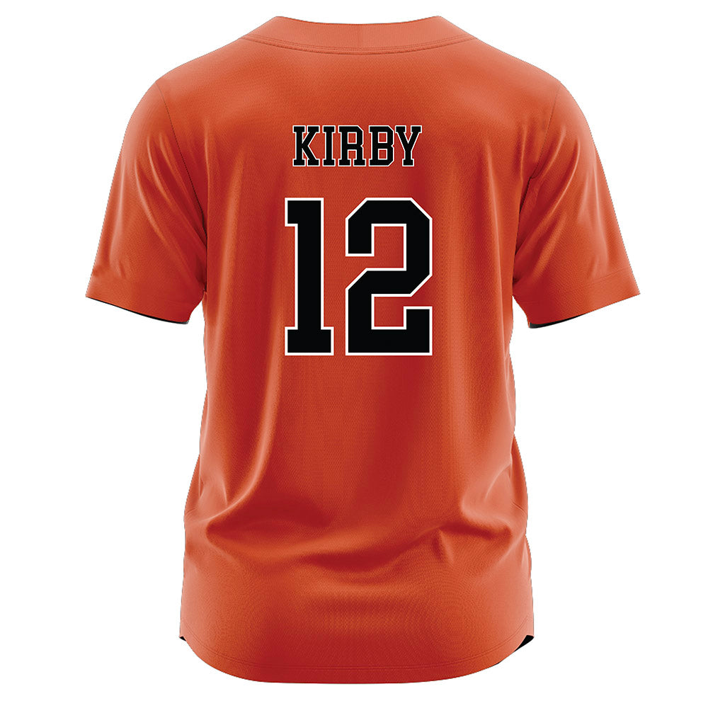 Campbell - NCAA Softball : Lexi Kirby - Orange Jersey-1