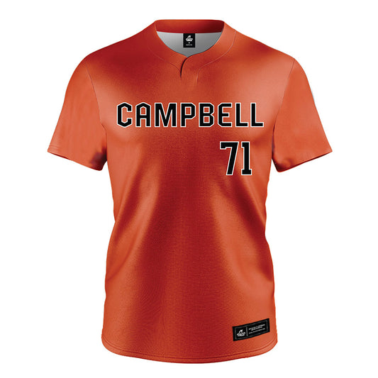Campbell - NCAA Softball : Devin Davis - Orange Jersey-0