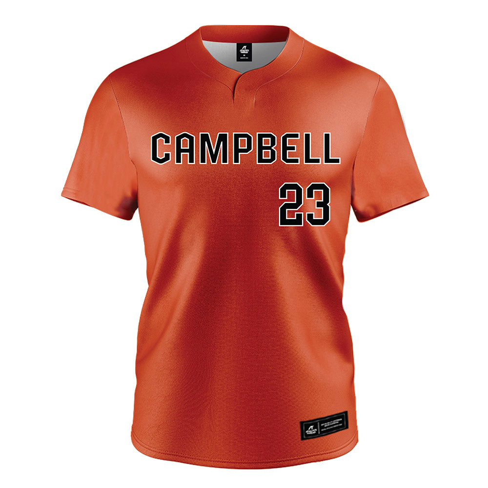 Campbell - NCAA Softball : Katherine Serna - Orange Jersey