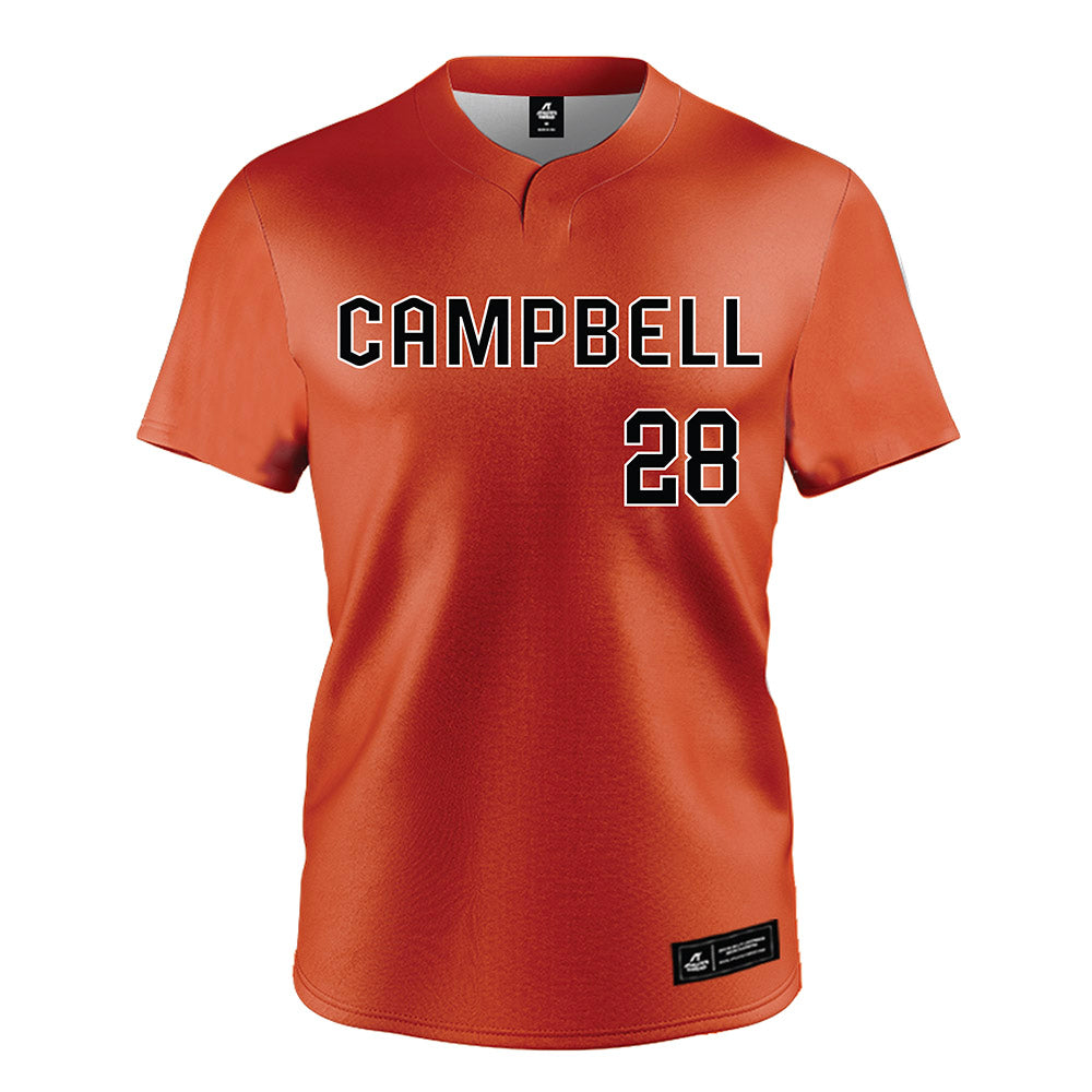 Campbell - NCAA Softball : Hannah Cornetto - Orange Jersey-0