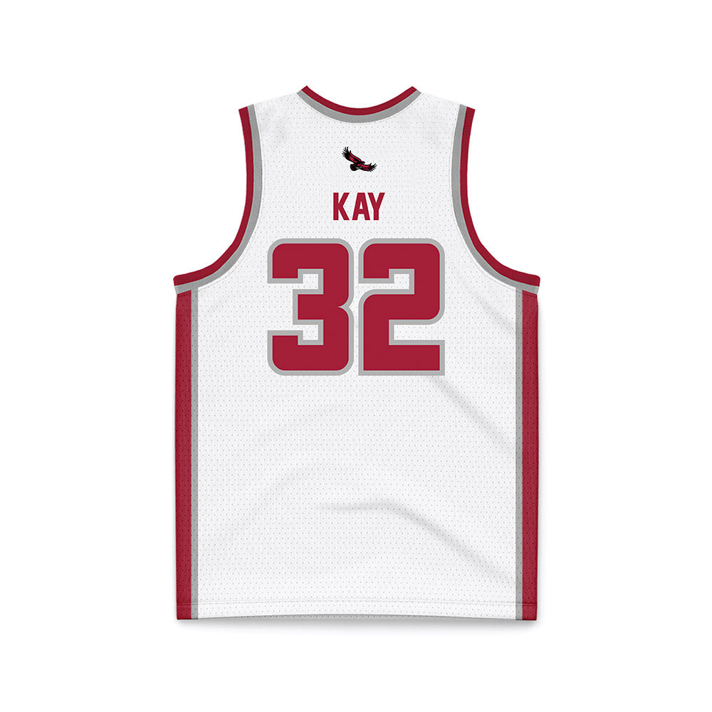 St. Joe's - NCAA Women's Basketball : Cecilia Kay - White Basketball Jersey-1