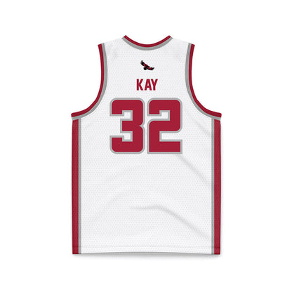 St. Joe's - NCAA Women's Basketball : Cecilia Kay - White Basketball Jersey-1