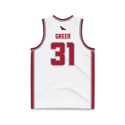 St. Joe's - NCAA Women's Basketball : Lauren Greer - White Basketball Jersey-1